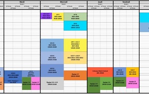 Planning d’entraînement et tarifs 2026-2027